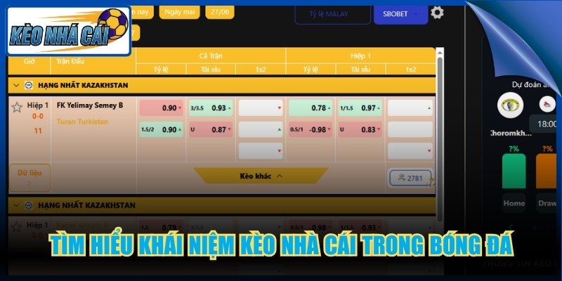 Kèo Nhà Cái 🎖️ Tỷ Lệ Keo Nha Cai 5 | Cập Nhật Mỗi Ngày 1 Tìm hiểu khái niệm kèo nhà cái trong bóng đá